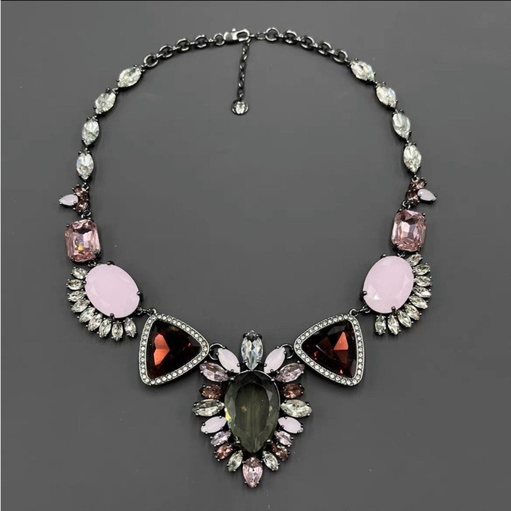 Juicy Couture Pink and Red Statement Necklace